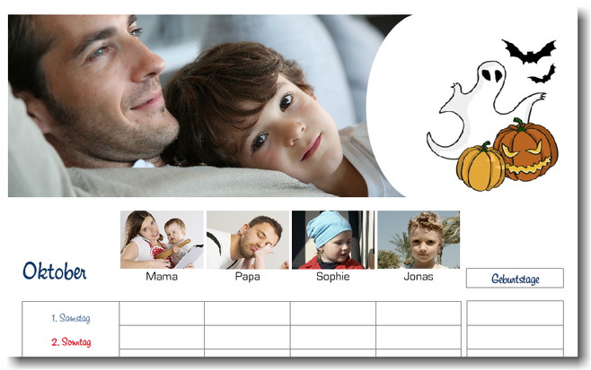 Der ganz persönliche Geburtstagskalender