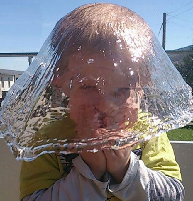 Hut aus Wasser