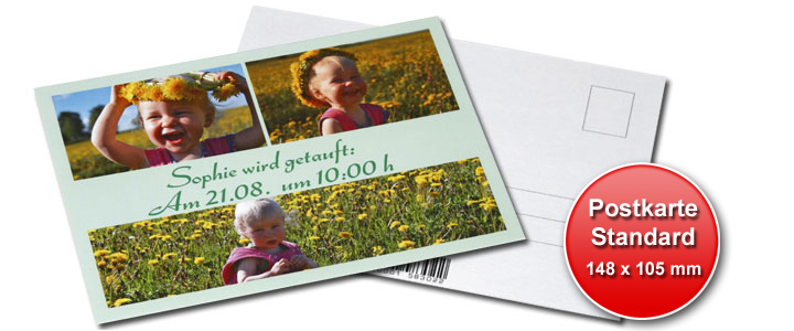 Postkarte Standard Postkarte Standard