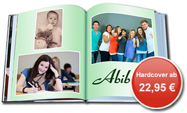 Fotobuch zum Abitur Hardcover ab 22,95 �