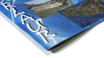 Fotobuch Klammerheftung mit Einband in Leinenoptik