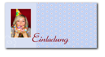 Einladungskarten zum Geburtstag