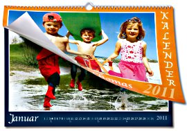 Jetzt Kalender A3 quer gestalten
