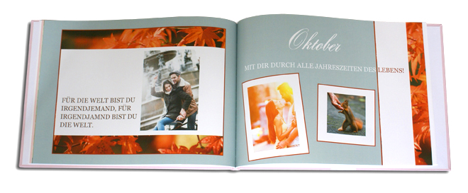 Zahlreiche Ideen f&uuml;r Ihr pers&ouml;nliches Fotobuch